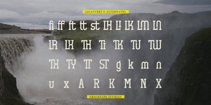 Avacerdo Font Poster 12