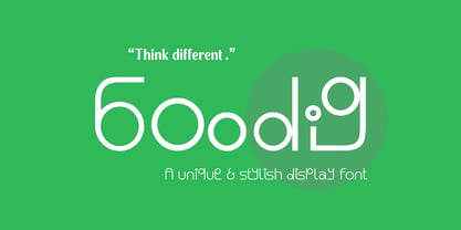 Goodigen Font Poster 1