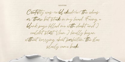 Paper Rhythm Font Poster 5