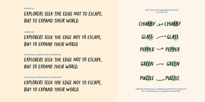 Explorers Ballpen Font Poster 9