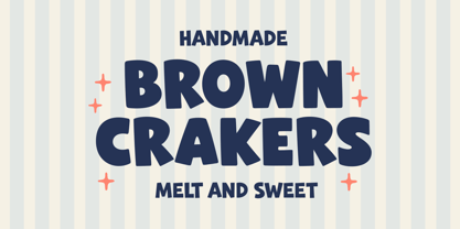 Chunky Bolde Font Poster 7