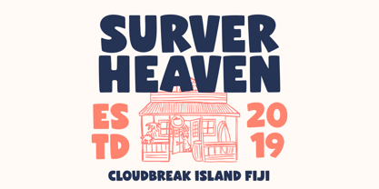 Chunky Bolde Font Poster 6