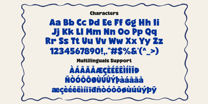 Chunky Bolde Font Poster 9