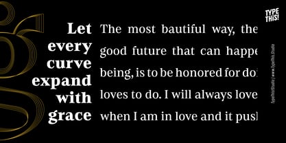 Soprano Font Poster 4