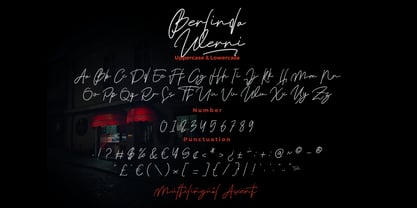 Berlinda Werni Font Poster 10
