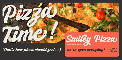 Badgery Font Poster 5