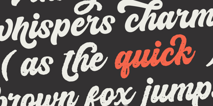 Badgery Font Poster 2