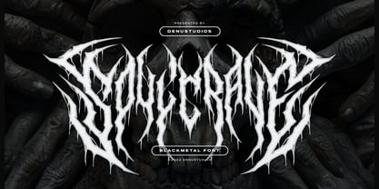 Soulcrave Font Poster 1
