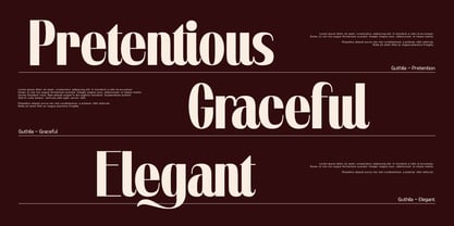 Guthila Font Poster 2