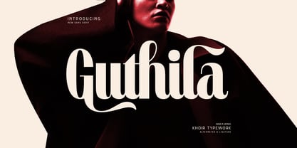 Guthila Font Poster 1