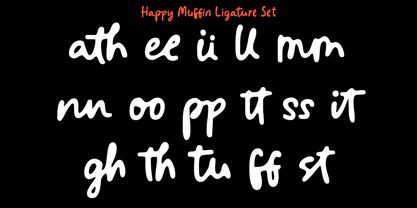 Happy Muffin Font Poster 10