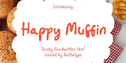 Happy Muffin Font Poster 1