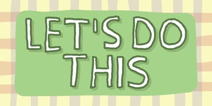 Peaceful Day Font Poster 4