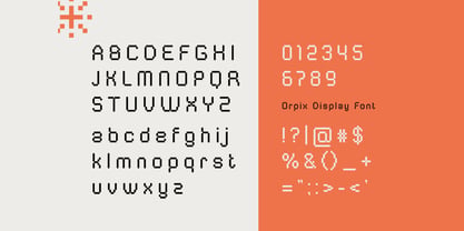 Orpix Font Poster 2