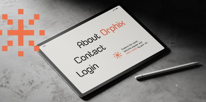 Orpix Font Poster 6