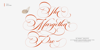The Margetha Pro Font Poster 1