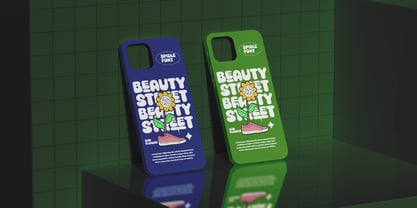 Spidle Font Poster 7