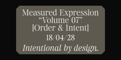 Estetika Maison Font Poster 14