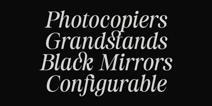 Estetika Maison Font Poster 2