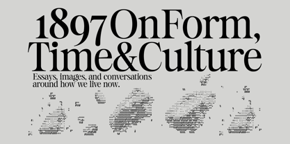 Estetika Maison Font Poster 10