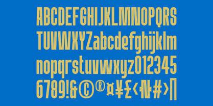 Altus Moritile Font Poster 6