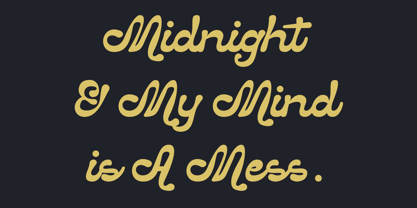 Altus Moritile Font Poster 9