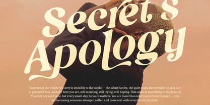 Sage Vatigo Font Poster 4