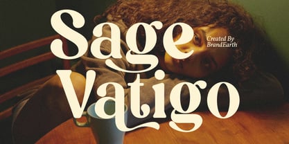 Sage Vatigo Font Poster 1