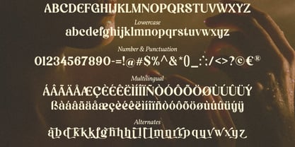 Sage Vatigo Font Poster 2