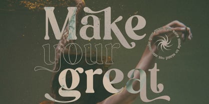 Sage Vatigo Font Poster 3