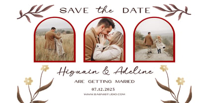 Comtic Hiden Font Poster 12