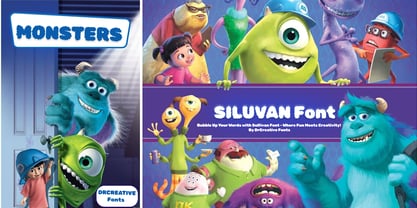 Siluvan Font Poster 3