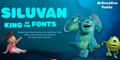 Siluvan Font Poster 9