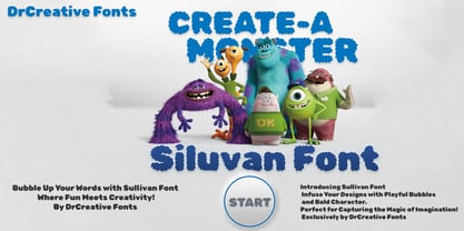 Siluvan Font Poster 7