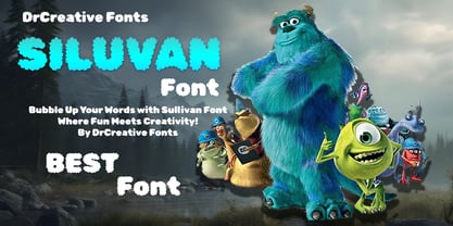Siluvan Font Poster 4