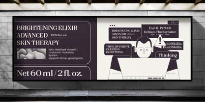 Mindken Font Poster 10
