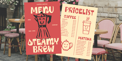 Cheeky Chunky Font Poster 5