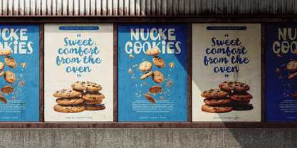 Cheeky Chunky Font Poster 3