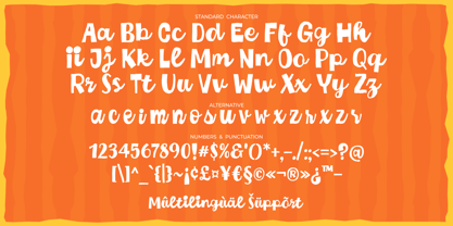 Cheeky Chunky Font Poster 15