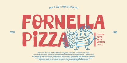 Cheeky Chunky Font Poster 9