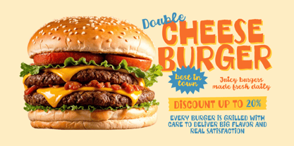 Cheeky Chunky Font Poster 7
