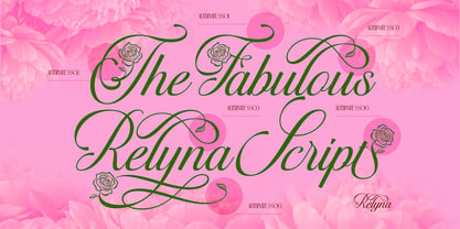 Relyna Font Poster 9