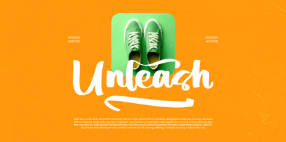 Simple Chating Font Poster 6