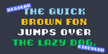 Pixobay Font Poster 4