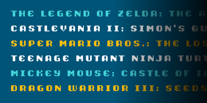 Pixobay Font Poster 12