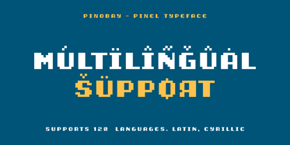 Pixobay Font Poster 8