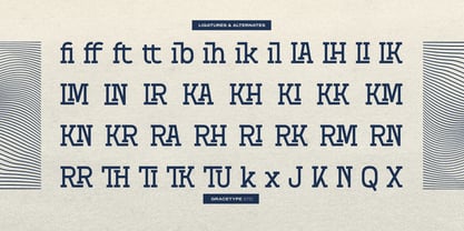 Availo Ledger Font Poster 12