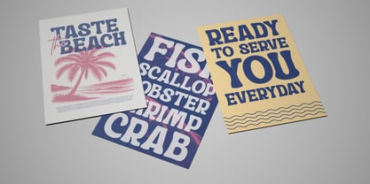Calyra Retro Font Poster 7