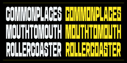 XL Gigalonn Font Poster 5