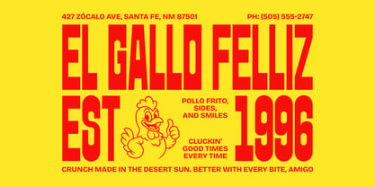 XL Gigalonn Font Poster 10